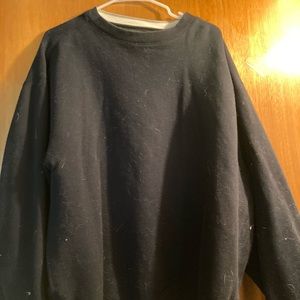 Oversized black crewneck!!!